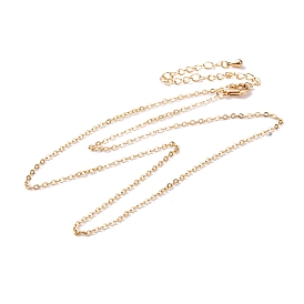 Brass Cable Chains Necklaces