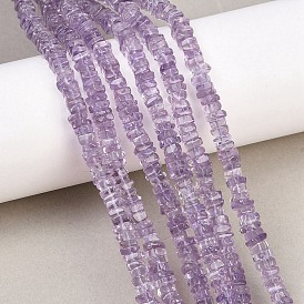 Природный аметист нитей бисера, прямоугольные бусины хейши
