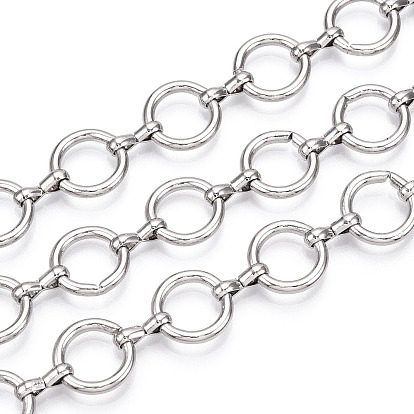 Железные цепи с круглыми звеньями, несварные, с катушкой