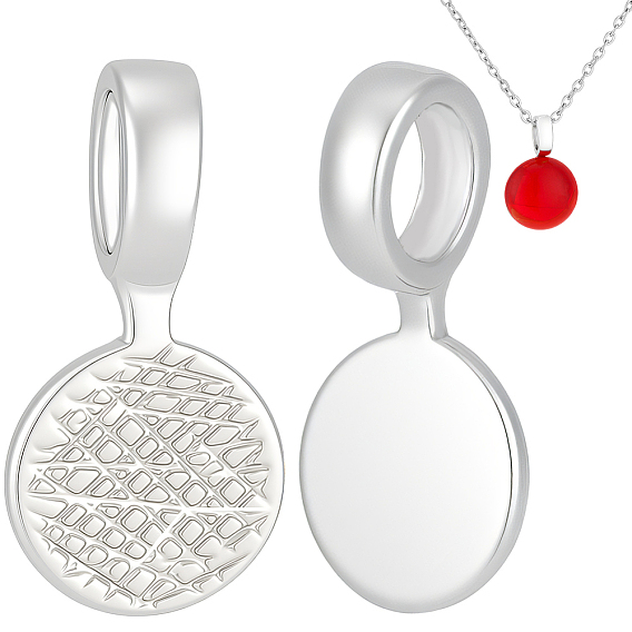 8pcs bélières plates en laiton à coller