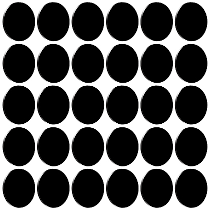 30 акриловые плоские круглые подставки для фигурок