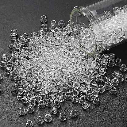 Круглые бусины тохо, японский бисер, прозрачные цвета