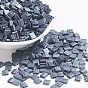 MIYUKI TILA Beads, Japanese Seed Beads, 2-Hole, Matte Metallic Colours