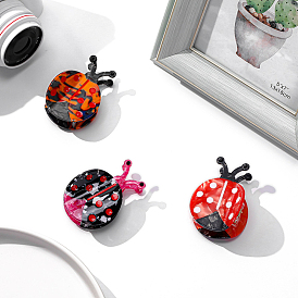 Заколки для волос в форме когтей из ацетата целлюлозы, аксессуары для волос для женщин и девочек, Битлз