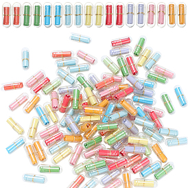 200 шт. стеклянные бутылочки для загадывания желаний с бумажкой внутри, капсулы для писем и сообщений, колонка