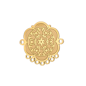 304 нержавеющей стали ссылки люстра компонент, цветок ссылки, ионное покрытие (ip)