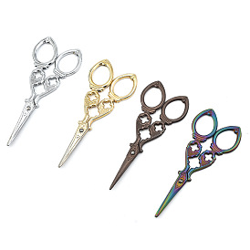 Ножницы из нержавеющей стали в стиле ретро, инструменты для вышивания крестиком, ремесленные ножницы, бытовые ножницы