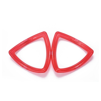 DIY Plastic Magnetic Building Blocks, 3D Building Blocks Construction Playboards, for Kids Building Toys Gift Accessories, Triangle