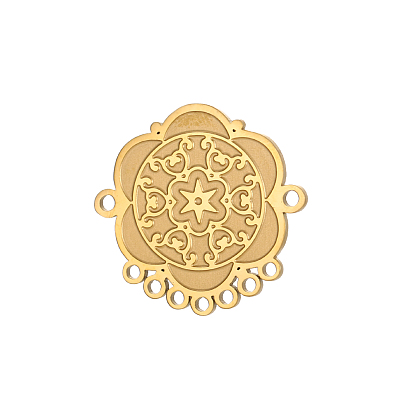 304 нержавеющей стали ссылки люстра компонент, цветок ссылки, ионное покрытие (ip)