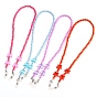 Butterfly Design Eyeglass Chains for Women, Glasses String Holder, with Acrylic Beads, 304 Stainless Steel Lobster Claw Clasps