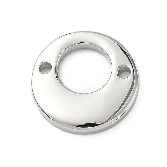 304 подвески из нержавеющей стали, плоские круглые ссылки, без никеля , не тускнеет