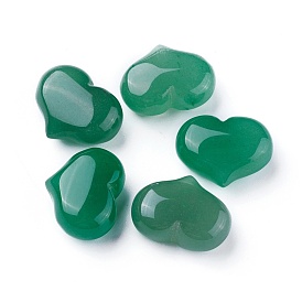 Natural Green Aventurine Heart Palm Stone, Pocket Stone for Energy Balancing Meditation