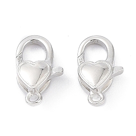 925 стерлингового серебра застежкой омар коготь