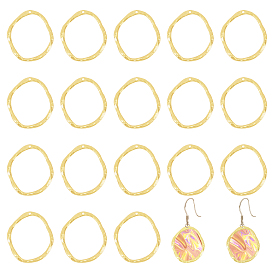 20подвески из легкого сплава с открытой спиной, для diy уф смолы, эпоксидная смола, Прессованные цветочные украшения, овальные