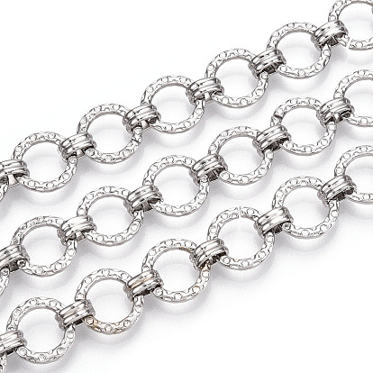 Железные цепи с круглыми звеньями, несварные, с катушкой