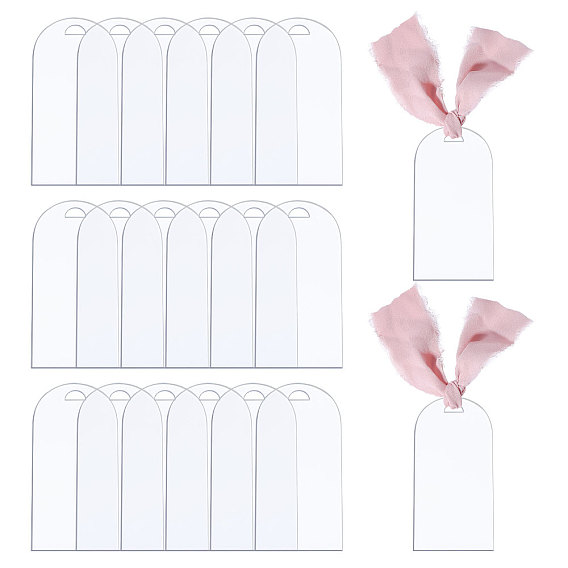 20шт. пустые акриловые знаки, с полиэфирной лентой, для свадьбы