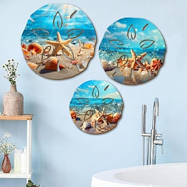 Wood Wall Decoration,Ocean Art Set