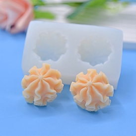Flower Cookies DIY Food Grade Silicone Fondant Molds, for Chocolate Candy Making