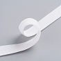 Flat Elastic Cord, with Silicone, Webbing Non-Slip Elastic Ribbon, for Hair Accessories, Clothing, Wedding, with Spool