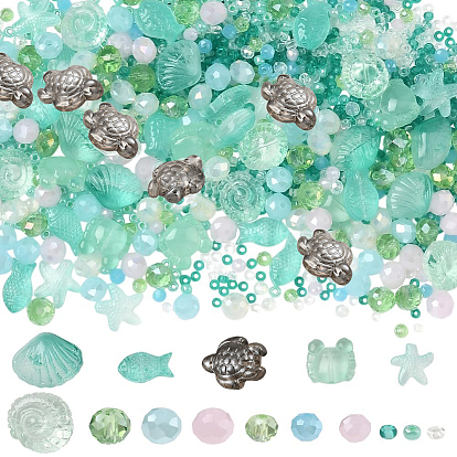 Самодельные наборы для поиска, включая стеклянные бусины и стеклянный бисер