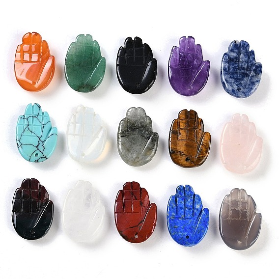 Драгоценный камень подвески, хамса руки