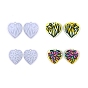 Heart Silicone Pendant Molds, Resin Casting Molds, for UV Resin, Epoxy Resin Craft Making