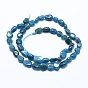 Natural Apatite Beads Strands, Tumbled Stone, Grade A, Nuggets