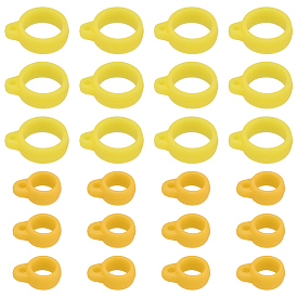 60шт 2 стиль силиконовый кулон, для изготовления электронных стилусов и зажигалок, кольцо