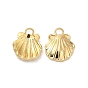 304 charmes en acier inoxydable, charme de coquillage