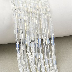 Opalite бисер пряди, кубоид