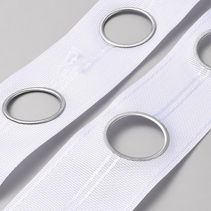 Polypropylene Curtain Tape for Hook, Drapery Header Tape, Flat