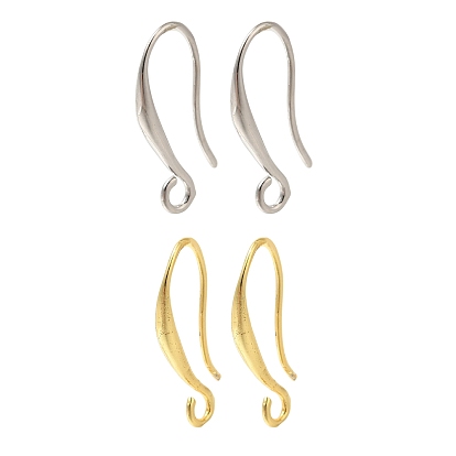 Стойки покрытие латунь серьги крючки, без кадмия и без свинца, долговечный