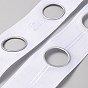 Polypropylene Curtain Tape for Hook, Drapery Header Tape, Flat