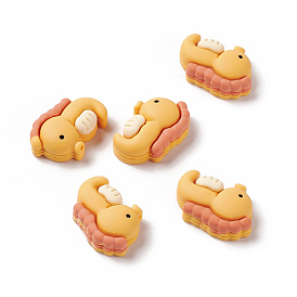 Opaque Resin Cabochons, Sea Horse