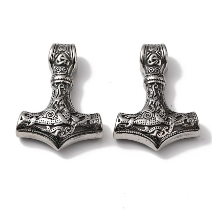 Викинг 304 подвески из нержавеющей стали, Молот тора