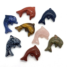 Gemstone Pendants, Dolphin