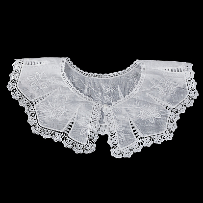 Воротники из полиэфирного кружева, отделка декольте, аксессуары для одежды diy