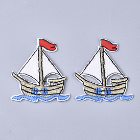 Computerized Embroidery Cloth Iron On Patches, Costume Accessories, Appliques, Ship