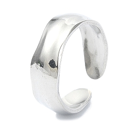 304 Stainless Steel Cuff Simple Rings