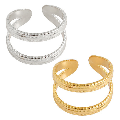 Двухслойные 304 кольца для открытой манжеты из нержавеющей стали