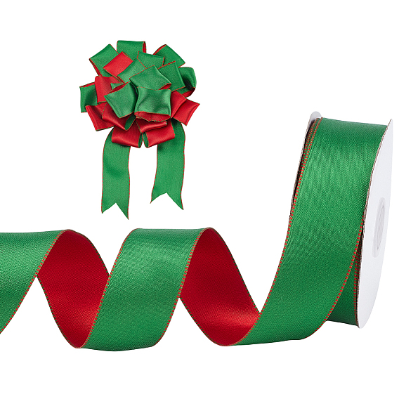 Лента из полиэстера, с краем из железной проволоки, для аксессуаров для одежды, украшение подарка