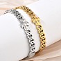 304 Stainless Steel Hinged Cuff Bangles, Religion Cross
