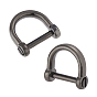 CHGCRAFT 2Pcs 304 Stainless Steel D-Ring Anchor Shackle Clasps