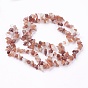 Natural Carnelian Stone Bead Strands, Chip, 4~10x4~6x2~4mm, Hole: 1mm, about 210pcs/strand, 35.4 inch