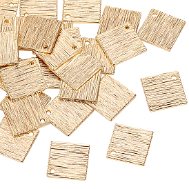 Brass Pendants, Nickel Free, Rhombus