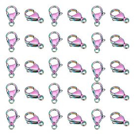 30шт 304 застежки-карабины из нержавеющей стали