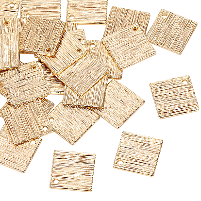 Brass Pendants, Nickel Free, Rhombus
