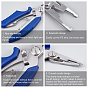 Stainless Steel Fishing Plier, Curved Forceps, with Cloth & Nylon Bag