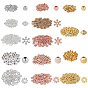 700Pcs 14 Style Alloy Spacer Beads, with Iron Spacer Beads, Mixed Shapes