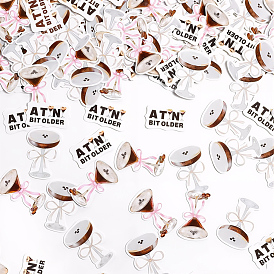 300шт. 2пакеты бумажные конфетти, для праздничных украшений